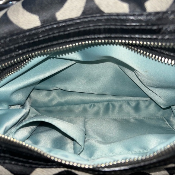 Coach Kristin Purse Graphic Jacquard Shoulder Bag‎ Opa Print Chain Link Bag Y2K - Picture 13 of 16